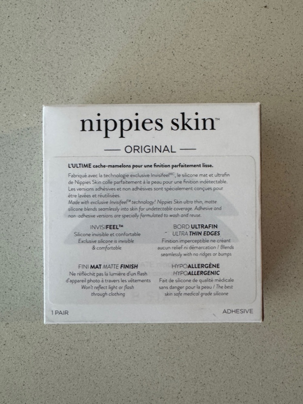 Nippies Skin Original Invisible Adhesive Nipple Covers - Natural Beige